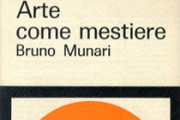 Copertina del libro di Bruno Munari "Arte come mestiere"